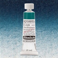 Schmincke - Schmincke Horadam Aquarell Tube 15ml Seri 2 Prussian Green 528