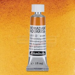 Schmincke - Schmincke Horadam Aquarell Tube 15ml Seri 2 Quinacridone Gold Hue 217