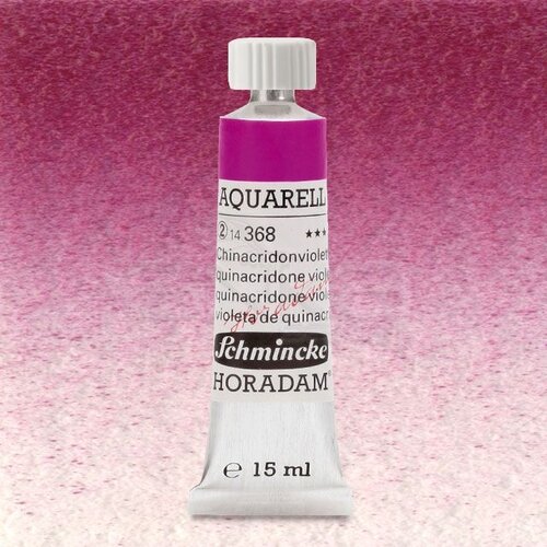 Schmincke Horadam Aquarell Tube 15ml Seri 2 Quinacridone Violet 368