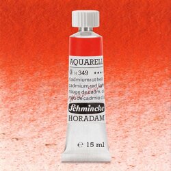 Schmincke - Schmincke Horadam Aquarell Tube 15ml Seri 3 Cadmium Red Light 349