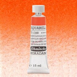 Schmincke - Schmincke Horadam Aquarell Tube 15ml Seri 3 Cadmium Red Orange 348