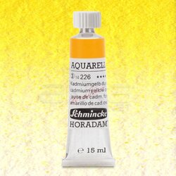 Schmincke - Schmincke Horadam Aquarell Tube 15ml Seri 3 Cadmium Yellow Deep 226