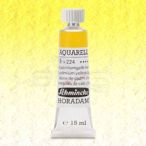 Schmincke Horadam Aquarell Tube 15ml Seri 3 Cadmium Yellow Light 224 - 224 Cadmium Yellow Light