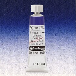 Schmincke - Schmincke Horadam Aquarell Tube 15ml Seri 3 Delft Blue 482