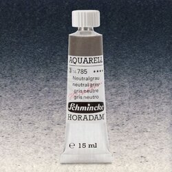 Schmincke - Schmincke Horadam Aquarell Tube 15ml Seri 3 Neutral Grey 785