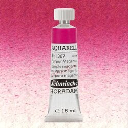 Schmincke - Schmincke Horadam Aquarell Tube 15ml Seri 3 Purple Magenta 367