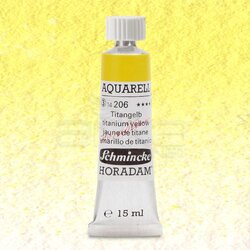 Schmincke - Schmincke Horadam Aquarell Tube 15ml Seri 3 Titanium Yellow 206