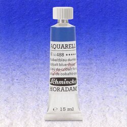 Schmincke - Schmincke Horadam Aquarell Tube 15ml Seri 4 Cobalt Blue Deep 488