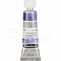 Schmincke - Schmincke Horadam Aquarell Tube 15ml Super Granulation 951 Deep Sea Violet (1)