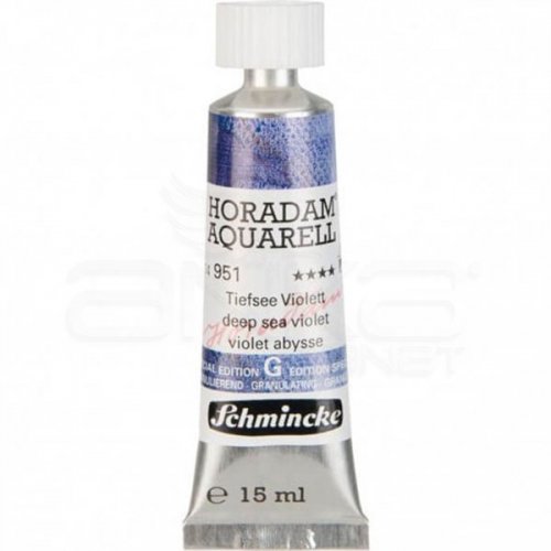 Schmincke Horadam Aquarell Tube 15ml Super Granulation 951 Deep Sea Violet