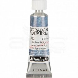 Schmincke - Schmincke Horadam Aquarell Tube 15ml Super Granulation 952 Deep Sea Indigo (1)