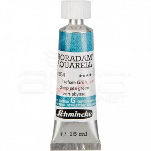 Schmincke Horadam Aquarell Tube 15ml Super Granulation 954 Deep Sea Green