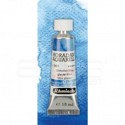 Schmincke Horadam Aquarell Tube 15ml Super Granulation 961 Glacier Blue - 961 Glacier Blue