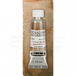 Schmincke - Schmincke Horadam Aquarell Tube 15ml Super Granulation 964 Glacier Brown