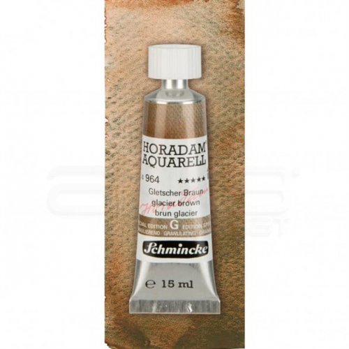 Schmincke Horadam Aquarell Tube 15ml Super Granulation 964 Glacier Brown - 964 Glacier Brown