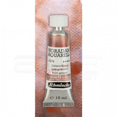 Schmincke Horadam Aquarell Tube 15ml Super Granulation 974 Galaxy Brown - 974 Galaxy Brown