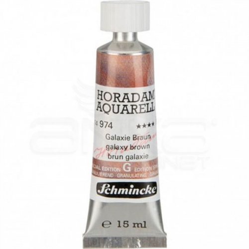 Schmincke Horadam Aquarell Tube 15ml Super Granulation 974 Galaxy Brown