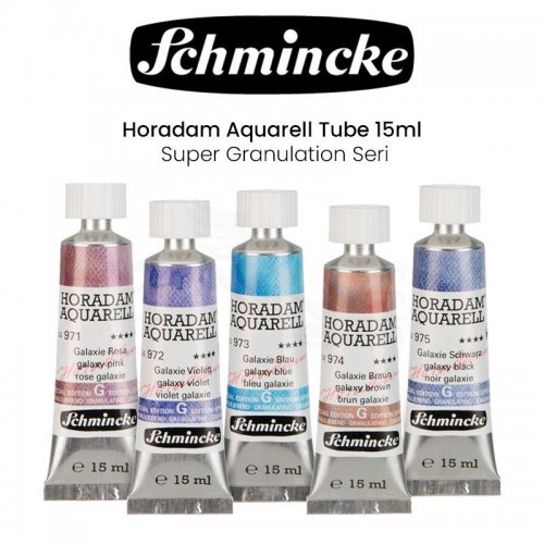 Schmincke Horadam Aquarell Tube 15ml Super Granulation Seri