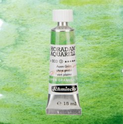 Schmincke - Schmincke Horadam Supergran Ulation Suluboya 15ml 933 Shire Green