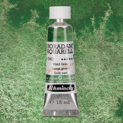 Schmincke - Schmincke Horadam Supergran Ulation Suluboya 15ml 942 Froest Green