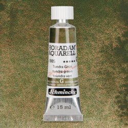 Schmincke - Schmincke Horadam Supergran Ulation Suluboya 15ml 985 Tundra Green