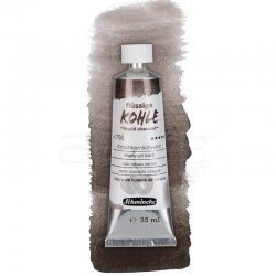 Schmincke Kohle Liquid Charcoal Sıvı Kömür 35ml Cherry Pit Black - Thumbnail