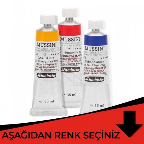 Schmincke Mussini 35ml Yağlı Boya Kırmızı Tonlar