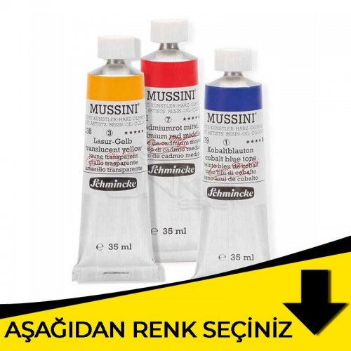 Schmincke Mussini 35ml Yağlı Boya Sarı Tonlar