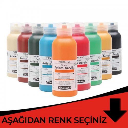 Schmincke Primacryl Akrilik Boya 250ml Kırmızı Tonlar