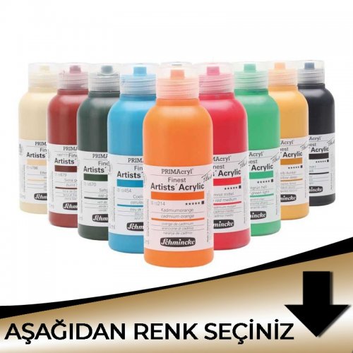 Schmincke Primacryl Akrilik Boya 250ml Metalik Tonlar