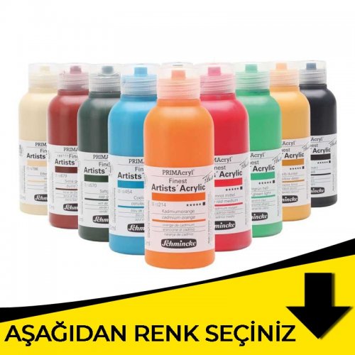 Schmincke Primacryl Akrilik Boya 250ml Sarı Tonlar