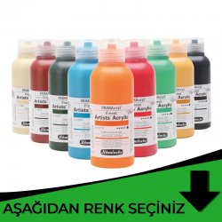 Schmincke - Schmincke Primacryl Akrilik Boya 250ml Yeşil Tonlar