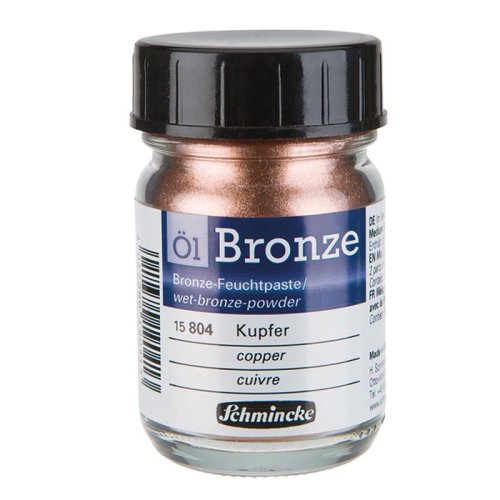 Schmincke Oil Bronze Yağlı Boya Yaldız Pigment 50ml 804 Copper