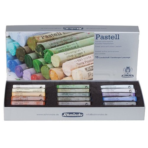 Schmincke Soft Pastel Boya Seti Landscape 15li