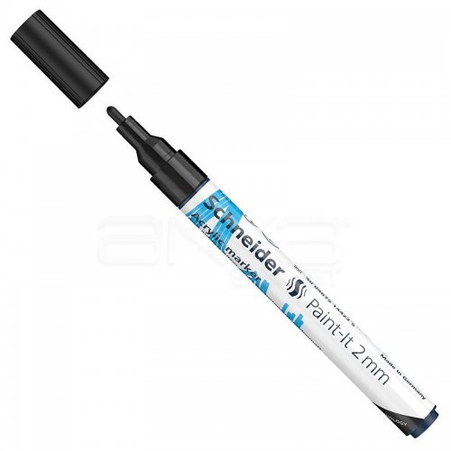 Schneider Akrilik Marker Kalem 310 2mm 101 Black - 101 Black