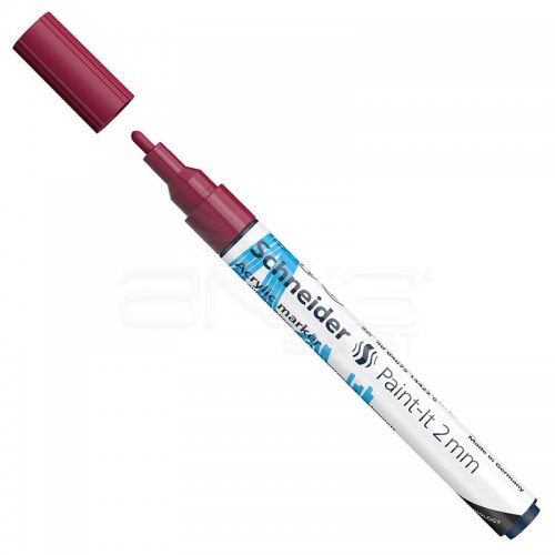 Schneider Akrilik Marker Kalem 310 2mm 161 Burgundy - 161 Burgundy