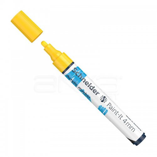 Schneider Akrilik Marker Kalem 320 4mm 205 Yellow - 205 Yellow