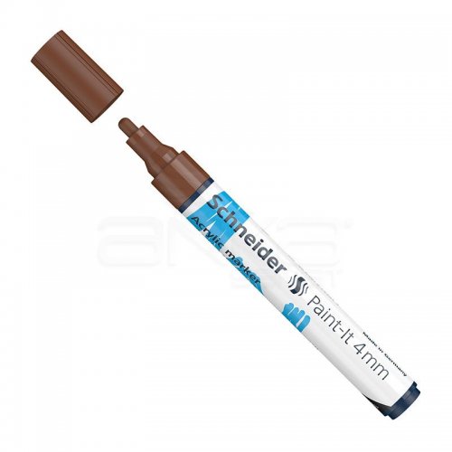 Schneider Akrilik Marker Kalem 320 4mm 207 Brown - 207 Brown