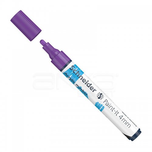 Schneider Akrilik Marker Kalem 320 4mm 208 Violet