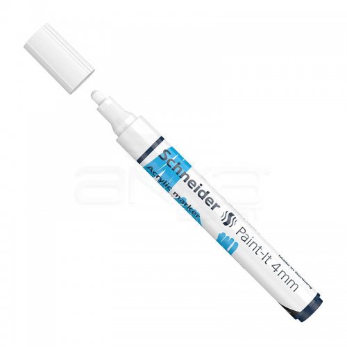 Schneider Akrilik Marker Kalem 320 4mm 249 White - 249 White