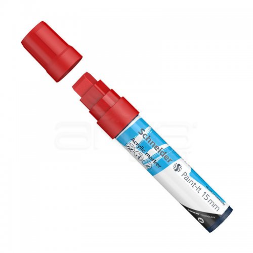 Schneider Akrilik Marker Kalem 330 15mm 302 Red - 302 Red