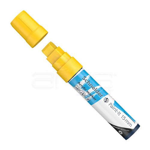 Schneider Akrilik Marker Kalem 330 15mm 305 Yellow - 305 Yellow