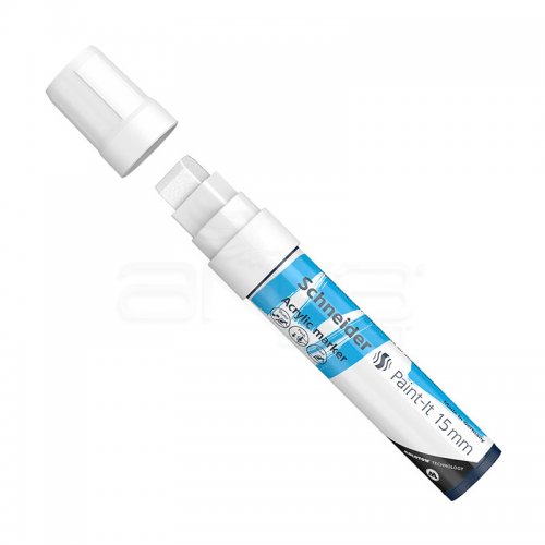 Schneider Akrilik Marker Kalem 330 15mm 349 White - 349 White