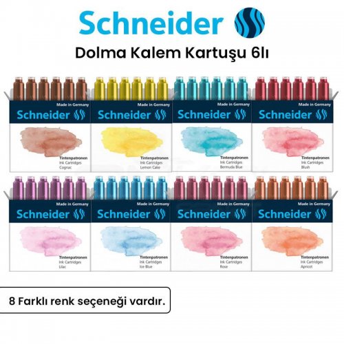 Schneider Dolma Kalem Kartuşu 6lı