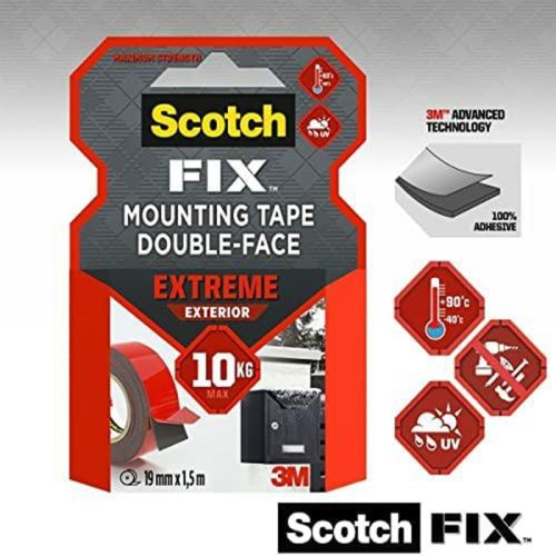 Scotch Extra Güçlü Montaj Bandı 19x1,5m 10kg