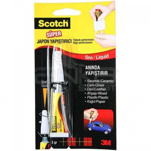 Scotch Süper Japon Yapıştırıcı 3g