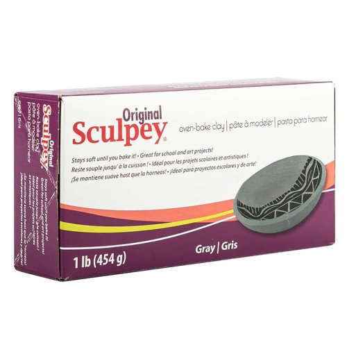 Sculpey Original Polymer Clay 454g Grey