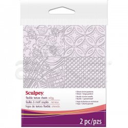 Sculpey - Sculpey Polymer Clay Texture Sheet - Edgy