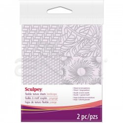 Sculpey - Sculpey Polymer Clay Texture Sheet - Lanscape