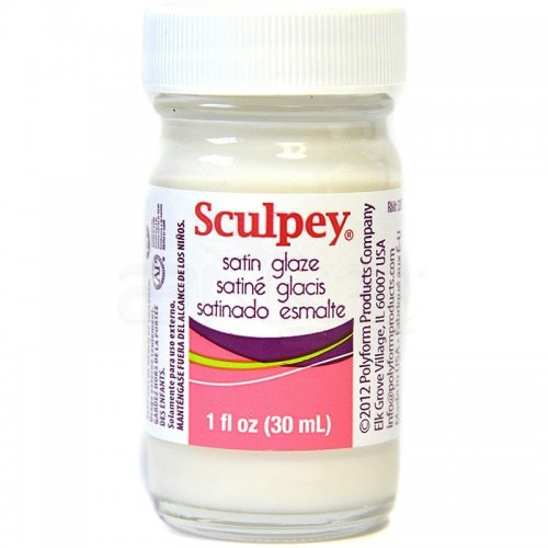 Sculpey Satin Glaze Yarı Mat Kil Verniği 30ml